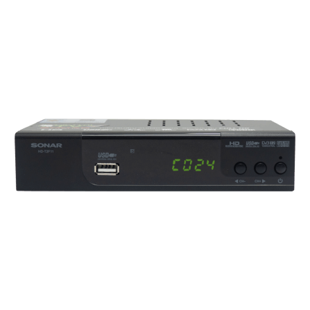 กล่องรับสัญญาณดิจิตอลทีวี  SONAR รุ่น HD-T2F11  รองรับ HDMI FULLHD สายAV_2